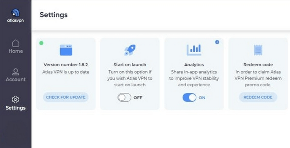 AtlasVPN for torrenting