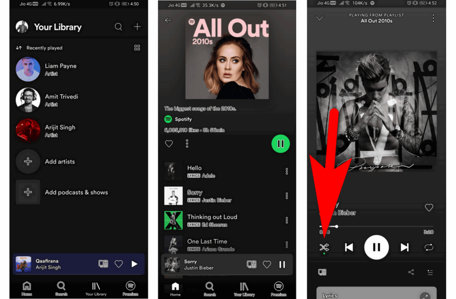 how-to-turn-off-shuffle-on-spotify-on-iphone-mac