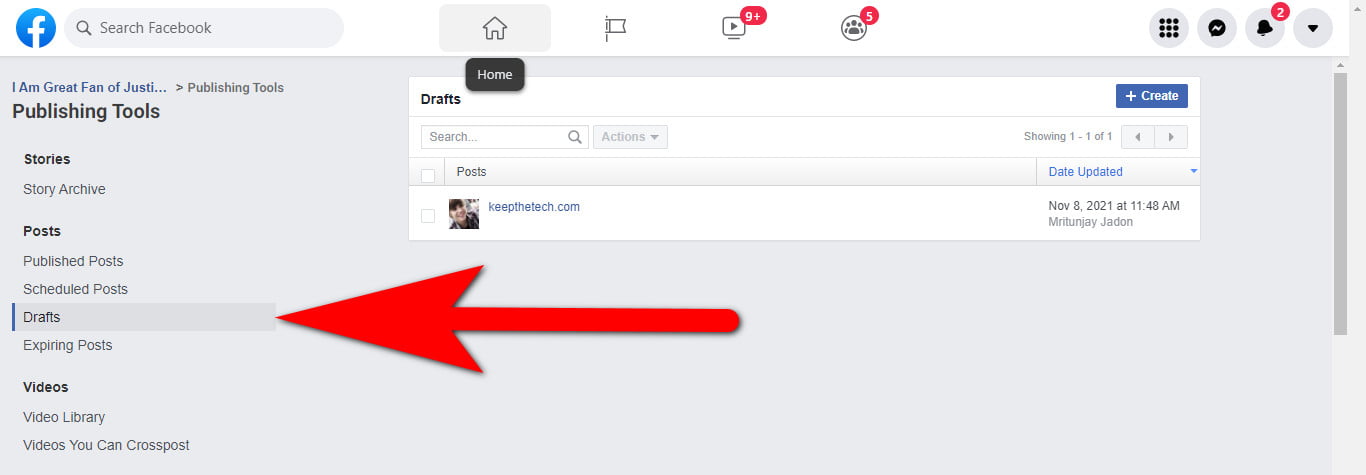 how-to-find-facebook-drafts-on-app-keepthetech
