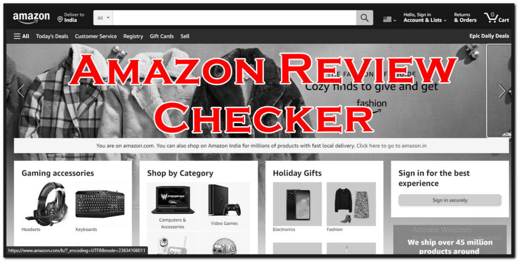 amazon review checker
