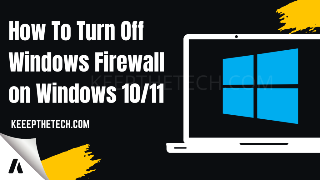 Turn Off Windows Firewall