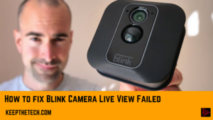 live view failed blink