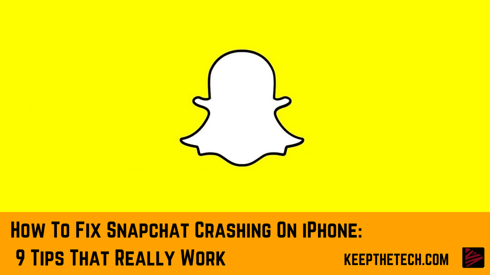 snapchat keeps crashing iphone